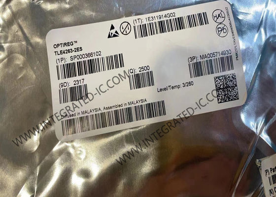 TLE4263-2ES Συνολικό κύκλωμα Chip OPTIREGTM Γραμμικός ρυθμιστής χαμηλής τάσης εγκατάλειψης