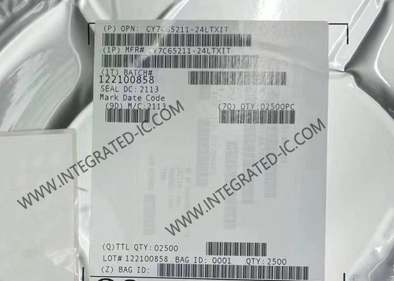CY7C65211-24LTXIT Integrated Circuit Chip USB Serial Single Channel Bridge Controller (Σημείο ενσωματωμένου κυκλώματος)