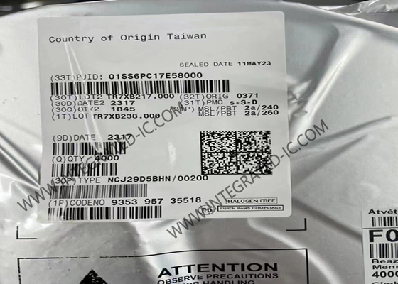 Μονάδα ασύρματης επικοινωνίας NCJ29D5BHN/00200Y Αυτοκινητοβιομηχανικό υπερυπαίος IC HVQFN-40