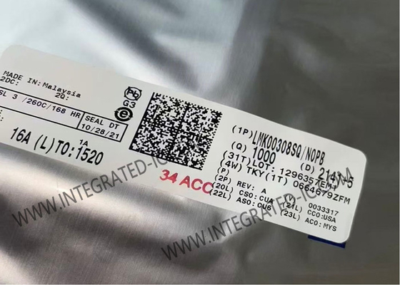 LMK00308SQ Τσιπ ολοκληρωμένου κυκλώματος 3,1GHz 8 εξόδων Διαφορικά ρολόγια μπουφέρα WQFN-40
