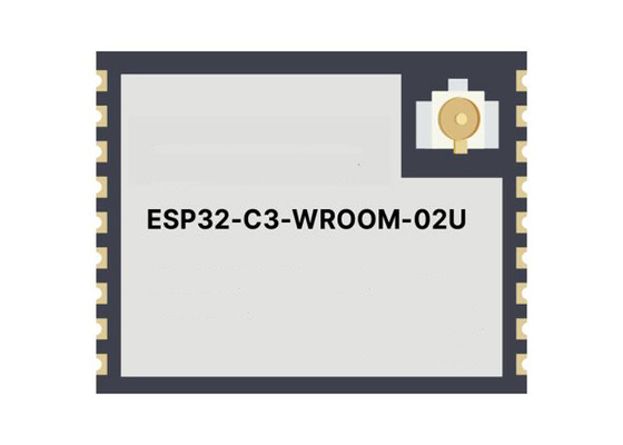 ESP32-C3-WROOM-02U-N8 Μονάδα ασύρματης επικοινωνίας Wi-Fi και BT LE Μονάδα πολυπρωτοκόλλου