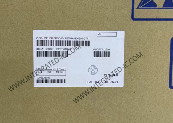 SI5351A-B04504-GTR Συνολικό κύκλωμα Τσιπ I2C Διαμορφώσιμος γεννήτης ρολογιού MSOP-10