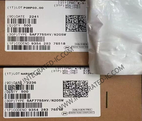 SAF7755HV Συνολικού κυκλώματος Chip Audio DSP υψηλής απόδοσης AM/FM/DAB διπλός συντονιστής