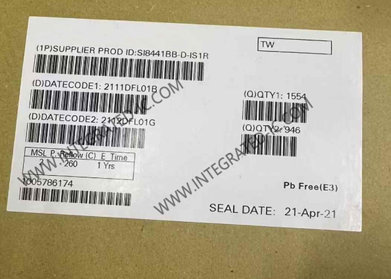 SI8441BB-D-IS1R Τσιπ ολοκληρωμένου κυκλώματος 2500Vrms χαμηλής ισχύος τετρακάναλος ψηφιακός απομονωτής