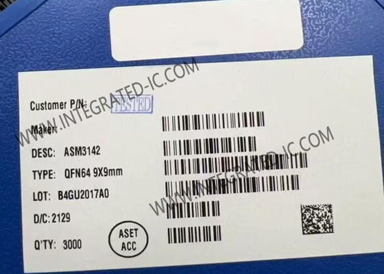 Τσιπ ASM3142 USB 3,1 GEN 2 τσιπ QFN64 Apple IMac/PCIe ολοκληρωμένου κυκλώματος Iphone ελεγκτών