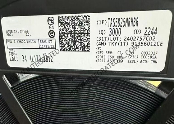 ΤΑΣ5825MRHBR Τσιπ ολοκληρωμένου κυκλώματος 38W στερεοφωνικός ενισχυτής ευφυούς ήχου κατηγορίας D VQFN-32