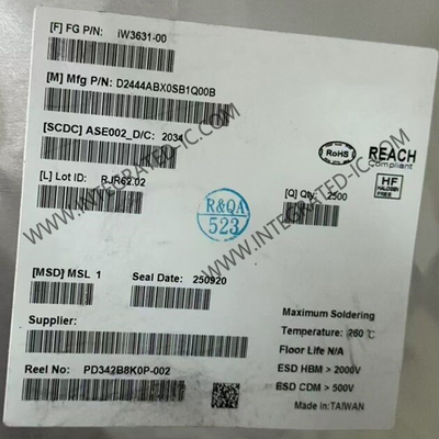 IW3631-00 Τεχνητό κύκλωμα ολοκληρωμένου κυκλώματος διακριτή διπλού σταδίου ψηφιακός οδηγός LED AC/DC SSL