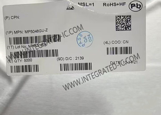 Συμπληρωμένο κύκλωμα Τσιπ MP5048GU 60V 15A Hot Swap Voltage Controller IC QFN30