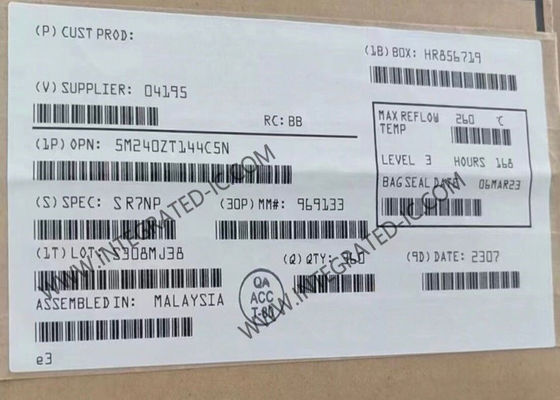 7.5NS σύνθετες προγραμματίσημες συσκευές tqfp-144 λογικής ολοκληρωμένου κυκλώματος CPLD 5M240ZT144C5N