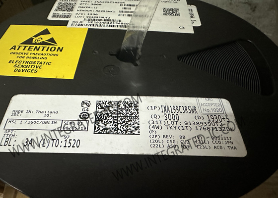 INA199C3RSWR Συμπληρωμένο κύκλωμα Chip 26V αμφίδρομος ενισχυτής σήματος ρεύματος