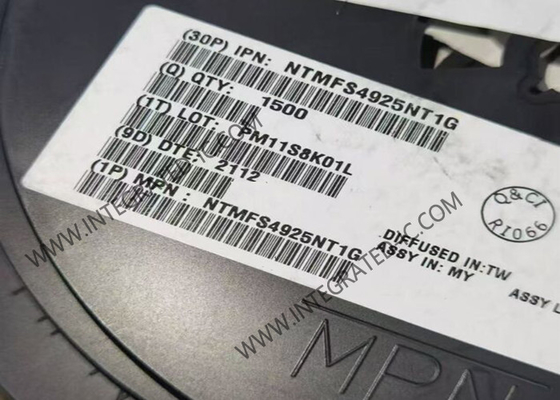 NTMFS4925NT1G Τσιπ ολοκληρωμένου κυκλώματος 30V N-Channel Power MOSFET Τρανζίστορες