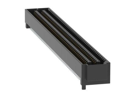 Συνδέτες SEAF-50-06.5-L-05-1-A-K-TR 56Gbps Συνδέτες πρίζας δέσμης δεξιάς γωνίας