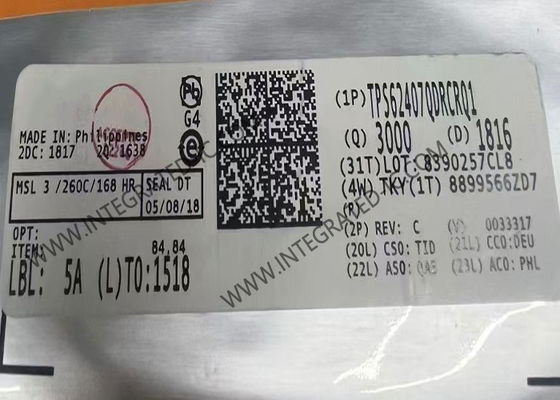 Συμπληρωμένο κύκλωμα ΤΡΙΠ TPS62407QDRCRQ1 σταθερό VOUT διπλό κουτί διακόπτη ρυθμιστή IC