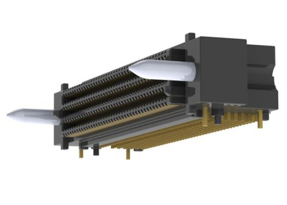 Σύνδεσμοι SEAM-40-01-L-08-2-RA-K-TR 56 Gbps Σύνδεσμοι τερματικών συστοιχιών ανοικτού πεδίου