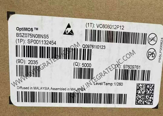 BSZ075N08NS5 Τσιπ ολοκληρωμένου κυκλώματος 80V OptiMOS 5 Power MOSFET Transistor