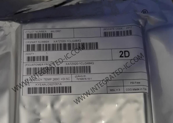 Τσιπ ολοκληρωμένου κυκλώματος XA7Z020-1CLG484Q LFBGA484 Πλαίσιο προγραμματισμού πύλης