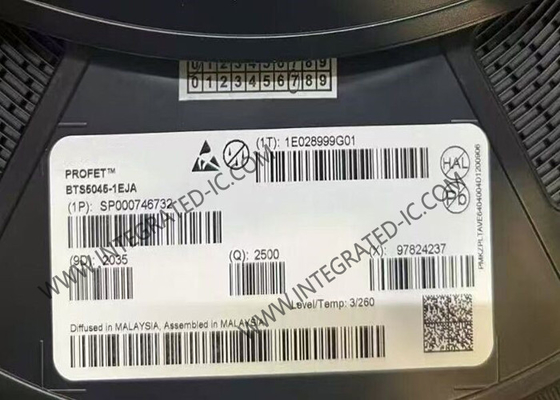 BTS5045-1EJA Τσιπ ολοκληρωμένου κυκλώματος 12V PROFETTM Αυτοκινητοβιομηχανικός έξυπνος διακόπτης υψηλής πλευράς