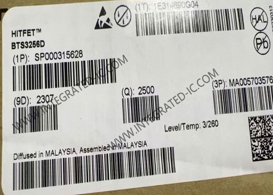 BTS3256D Integrated Circuit Chip Automotive Smart Low-Side Power Switch IC TO-252-5 Πακέτο