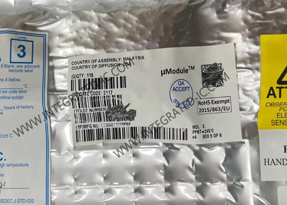 LTM4611IV Τσιπ ολοκληρωμένου κυκλώματος 15A μΜόντελο Buck Ρυθμιστές LGA-133 Buck μετατροπέας
