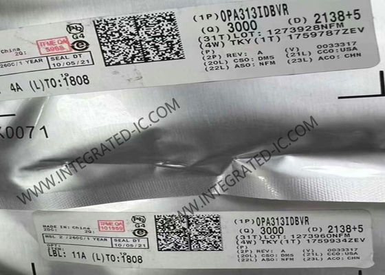 OPA313IDBVR Chip ολοκληρωμένου κυκλώματος Single 5.5V 1MHz 50μA RRIO λειτουργικός ενισχυτής