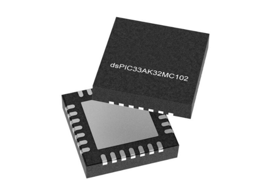 DSPIC33AK32MC102-I/M7 Μικροελεγκτής MCU 32-bit DSC VQFN-28 Ψηφιακοί ελεγκτές σήματος