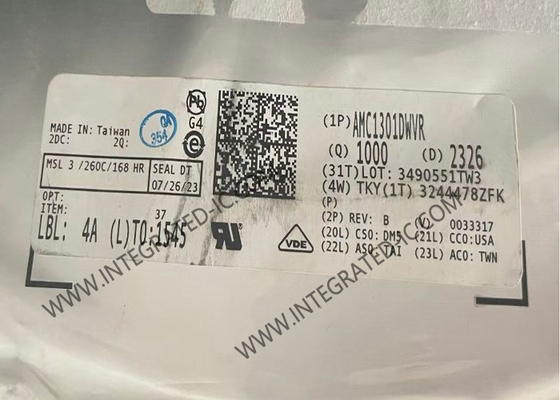 AMC1301DWVR Integrated Circuit Chip Precision Reinforced Isolated Amplifier για την ανίχνευση ρεύματος