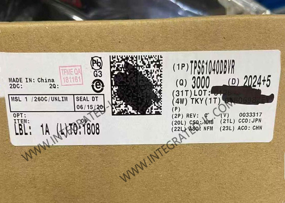 TPS61040DBVR Chip ολοκληρωμένου κυκλώματος 28V 400mA Switch Boost Converter για εφαρμογές LCD και λευκών LED