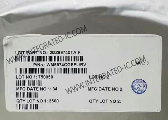 WM8974CGEFL ολοκληρωμένο κύκλωμα Chip Mono CODEC με οδηγό ομιλητή QFN24 Audio CODEC