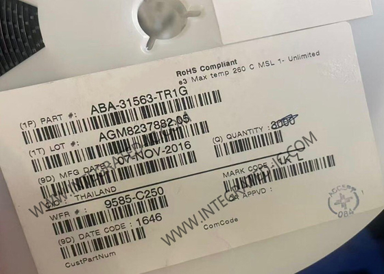ABA-31563-TR1G Μονάδα ασύρματης επικοινωνίας 0Hz έως 3,5GHz RF ενισχυτές IC SOT-363-6