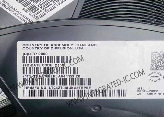 LTC4270BIUK Συμπληρωματικό κύκλωμα Chip PSE ελεγκτής 9mA Ελεγκτής εξοπλισμού παροχής ενέργειας