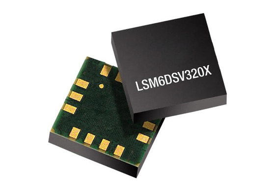 ΛSM6DSV320XTR Αισθητήρας IC 6Αξών Μονάδες Μέτρησης αδράνειας LGA14L Αισθητήρες κίνησης
