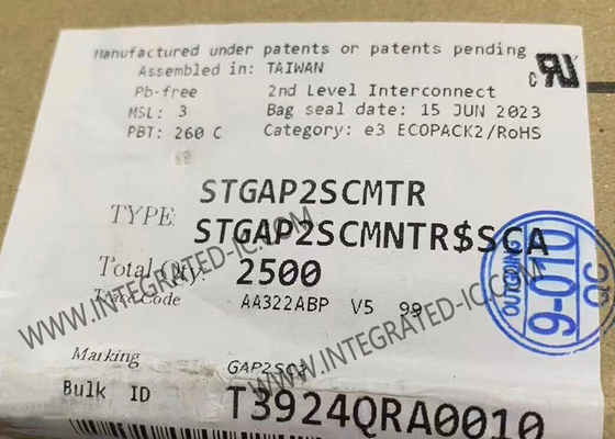 Τσιπ ολοκληρωμένου κυκλώματος STGAP2SCMTR Απομονωμένος 4A Single Gate Driver 8-SOIC