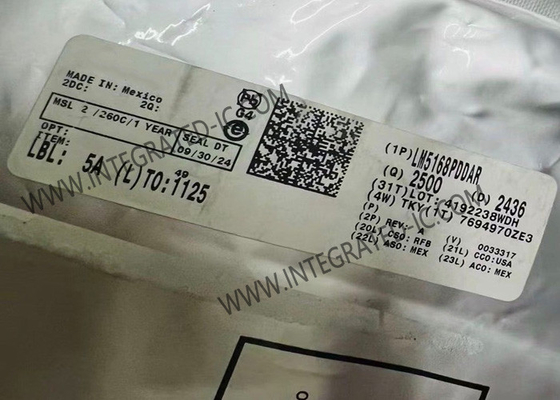 Συμπληρωμένο κύκλωμα LM5168PDDAR 300mA DC-DC μετατροπέας με δυνατότητα πτήσης-αποπληρωμής