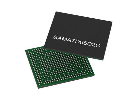 SAMA7D65D2G-V/4UB Μικροελεγκτής MCU 32Bit Μικροεπεξεργαστές 1GHz ARM Cortex A7 SIP