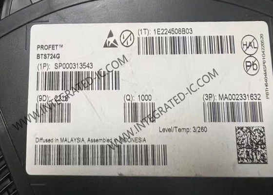 BTS724G Integrated Circuit Chip Τέσσερα κανάλια Smart High-Side Power Switch PG-DSO-20