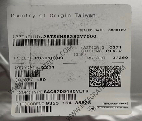 Μικροελεγκτής MCU SAC57D54HCVLTR 3.15V έως 5.5V 32-bit Tri-Core Embedded MCU