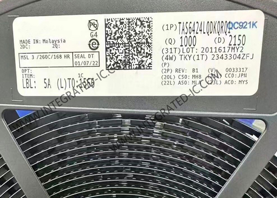 ΤΑΣ6424LQDKQRQ1 Τεχνολογικός ενσωματωμένος κυκλώνας Τετρακοινών Αυτοκινητοβιομηχανικός ενισχυτής ήχου κατηγορίας D