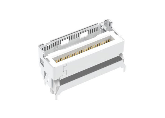 G98V15312HR Συνδετήρες 56Gb/s 95Ω Mini Cool Edge IO Connector 50POS