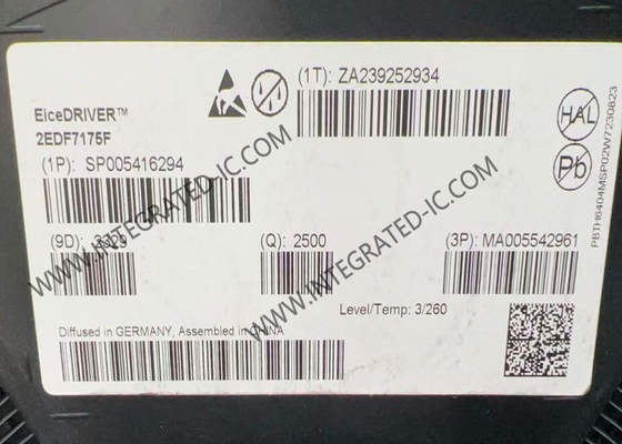 Τσιπ ολοκληρωμένου κυκλώματος 2EDF7175F Μη αναστρέψιμο IC οδήγησης μισής γέφυρας