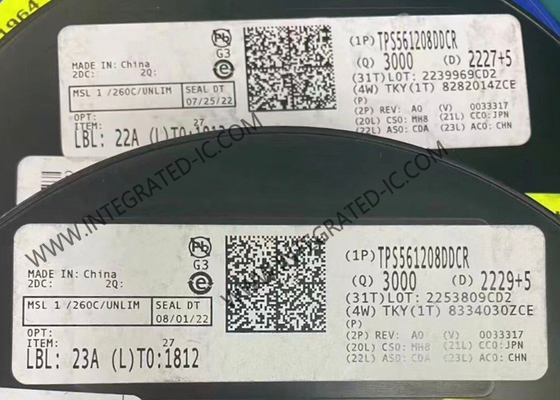 TPS561208DDCR Ολοκληρωμένο Κύκλωμα Chip Σύγχρονος Μετατροπέας Step Down 1A Buck Regulator