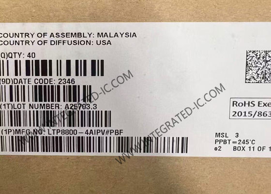 Τσιπ ολοκληρωμένου κυκλώματος LTP8800-4AIPV 150A 1 έξοδος DC DC μετατροπέας 22-SMD μονάδα