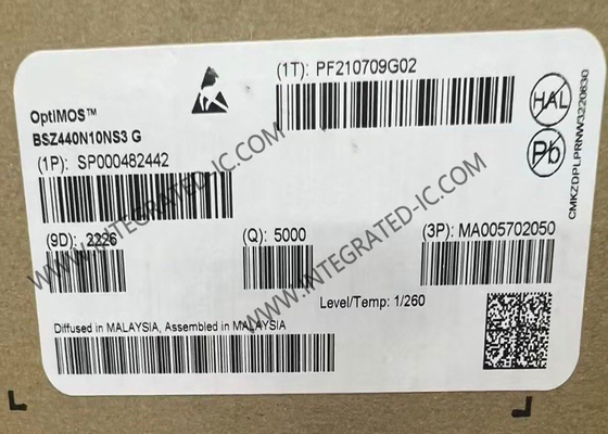 BSZ440N10NS3G Integrated Circuit Chip 100V N-Channel OptiMOSTM Power MOSFET Τρανζίστορες