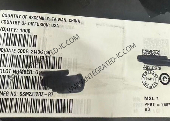 Ολοκληρωμένο Κύκλωμα Chip SSM2212RZ 40V Audio Dual Matched NPN Transistor SOIC-8