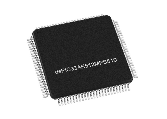 DSPIC33AK512MPS510-I/PT Μικροελεγκτής MCU 32Bit Digital Signal Controllers TQFP100