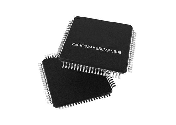 DSPIC33AK256MPS508-I/PT Μικροελεγκτής MCU Μεγάλο εύρος ζώνης 200MHz DSC με 512KB Flash Program Memory