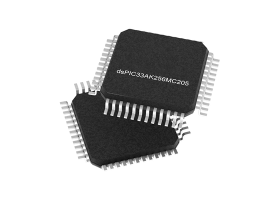 DSPIC33AK256MC205-I/PT Μικροελεγκτής MCU DSPIC33A Κεντρικός ελεγκτής ψηφιακού σήματος με υψηλής ταχύτητας ADC
