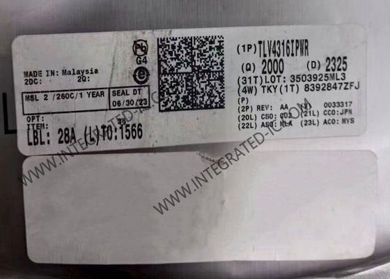 TLV4316IPWR Ολοκληρωμένο Κύκλωμα Chip Quad 5.5V 10MHz RRIO Operational Amplifier