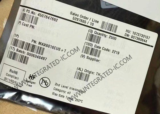 MAX6816EUS Chip ολοκληρωμένου κυκλώματος 15kV ESD-προστατευμένοι μεμονωμένοι διακόπτες CMOS