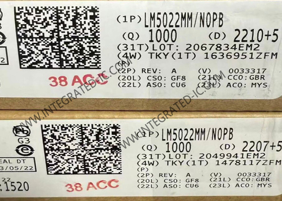 LM5022MM Ολοκληρωμένο Κύκλωμα Chip 60V Low-Side Controller Για Boost Και SEPIC