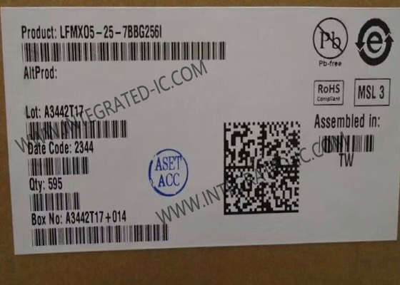 Πλαίσιο προγραμματισμού πύλης LFMXO5-25-7BBG256I χαμηλής ισχύος MachXO5 NX FPGA IC